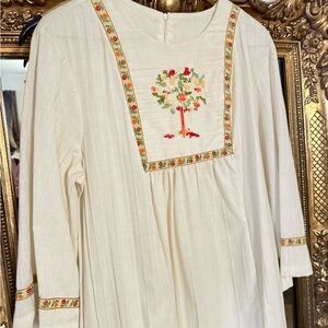 70s embroidered maxi